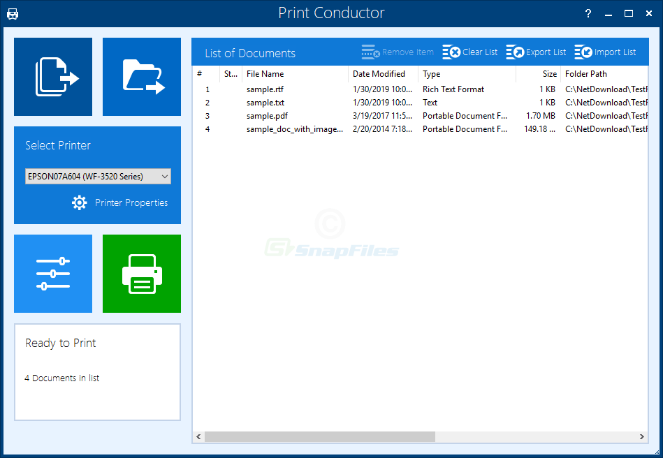 Print Conductor