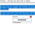Eclipse Portable Encryptor screenshot