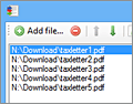 MergePDF screenshot