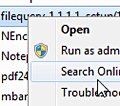 FileQuery screenshot